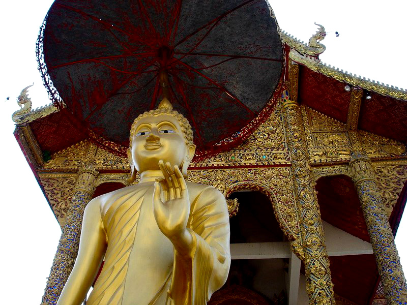 06-TH- Entrée de temple, chiang mai